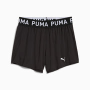 W PUMA STRONG KNIT SHORT 3" 526798-01 vista frontal