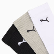 PUMA CREW SOCK 3P 880355-10 vista posterior