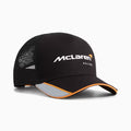Gorra PUMA McLaren Racing Lifestyle negra vista frontal