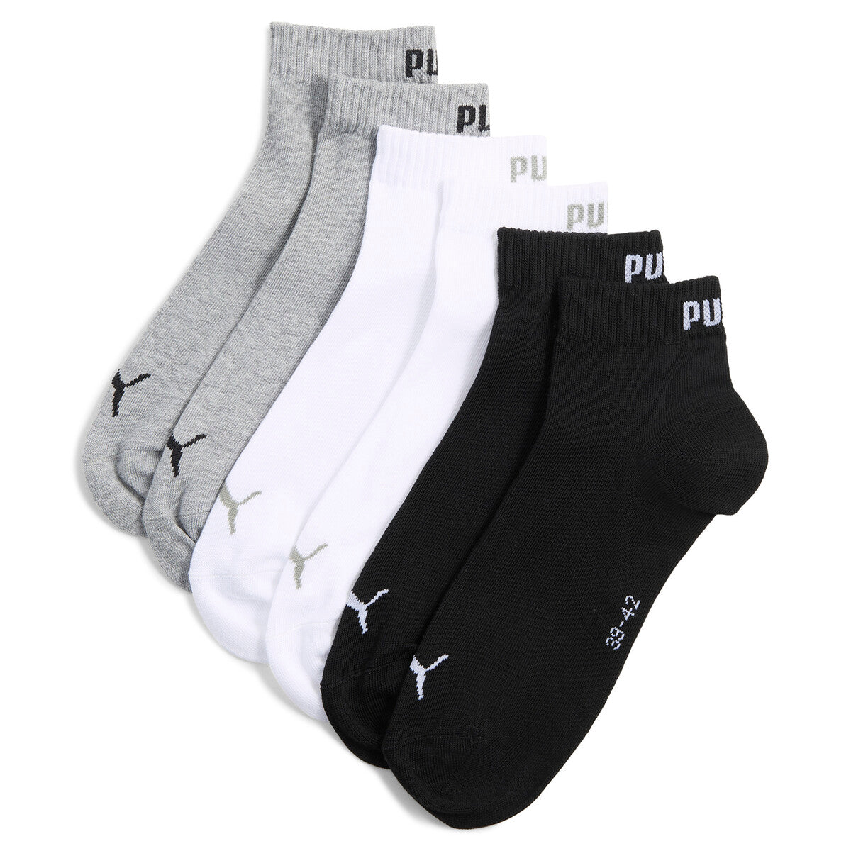 PUMA UNISEX QUARTER PLAIN 3P