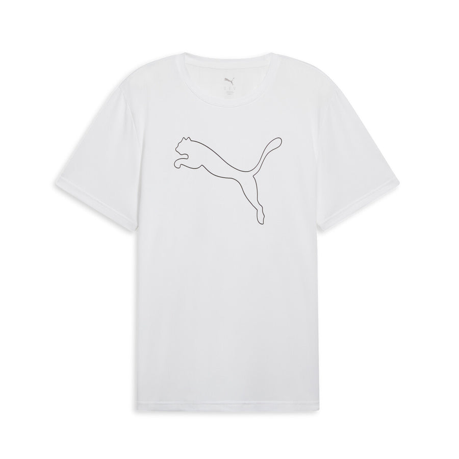 M TAD ESSENTIAL HEATHER CAT TEE (CF large cat)